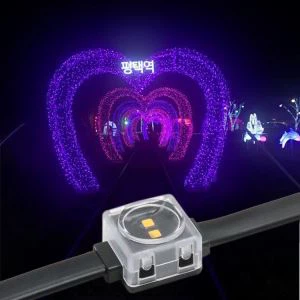Pencahayaan Dekorasi Taman DMX LED Piksel
