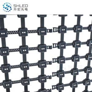 Tampilan Led Fashionable Penuh Warna yang Fleksibel