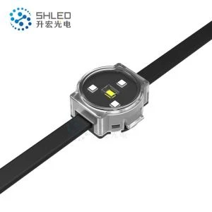 Persegi Pencahayaan Penuh Warna LED Pixel Dot
