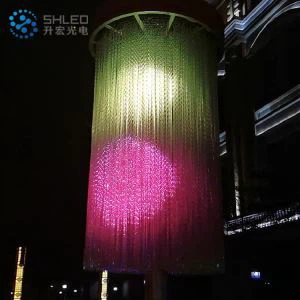 3D LED Nanas Light Cube LED Crystal Light