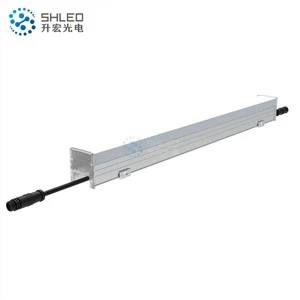 Outdoor DMX RGB Led Linear Light Untuk Pencahayaan Fasad Bangunan